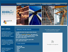 Tablet Screenshot of ebliedilizia.com